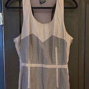 Club Monaco grey contrast dress